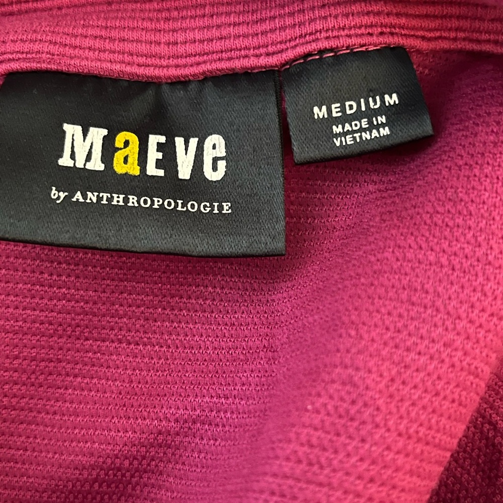 Maeve from Anthropology size M pink top - Picture 14 of 15